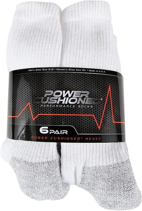 Pack of 6 Pairs of Roober Sports Cushion Socks (1055)