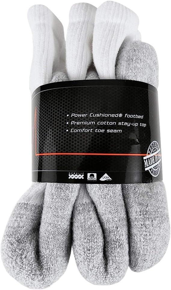 Power Cushioned 6-Pair Pack (Extra-Large)